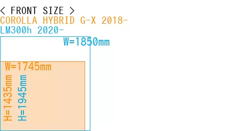 #COROLLA HYBRID G-X 2018- + LM300h 2020-